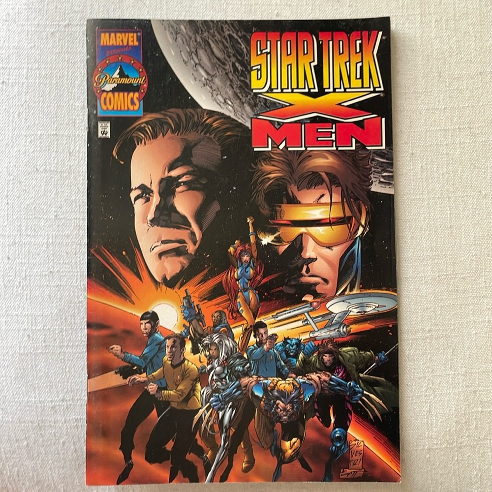 Star Trek X-Men crossover comic book from 1996